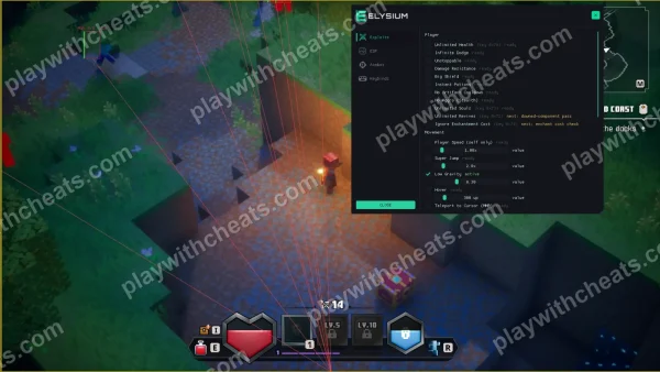 Minecraft Dungeons 2 cheat menu - exploits, player and movement