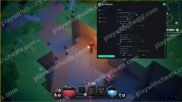 Minecraft Dungeons 2 cheat menu - combat, enemies and world