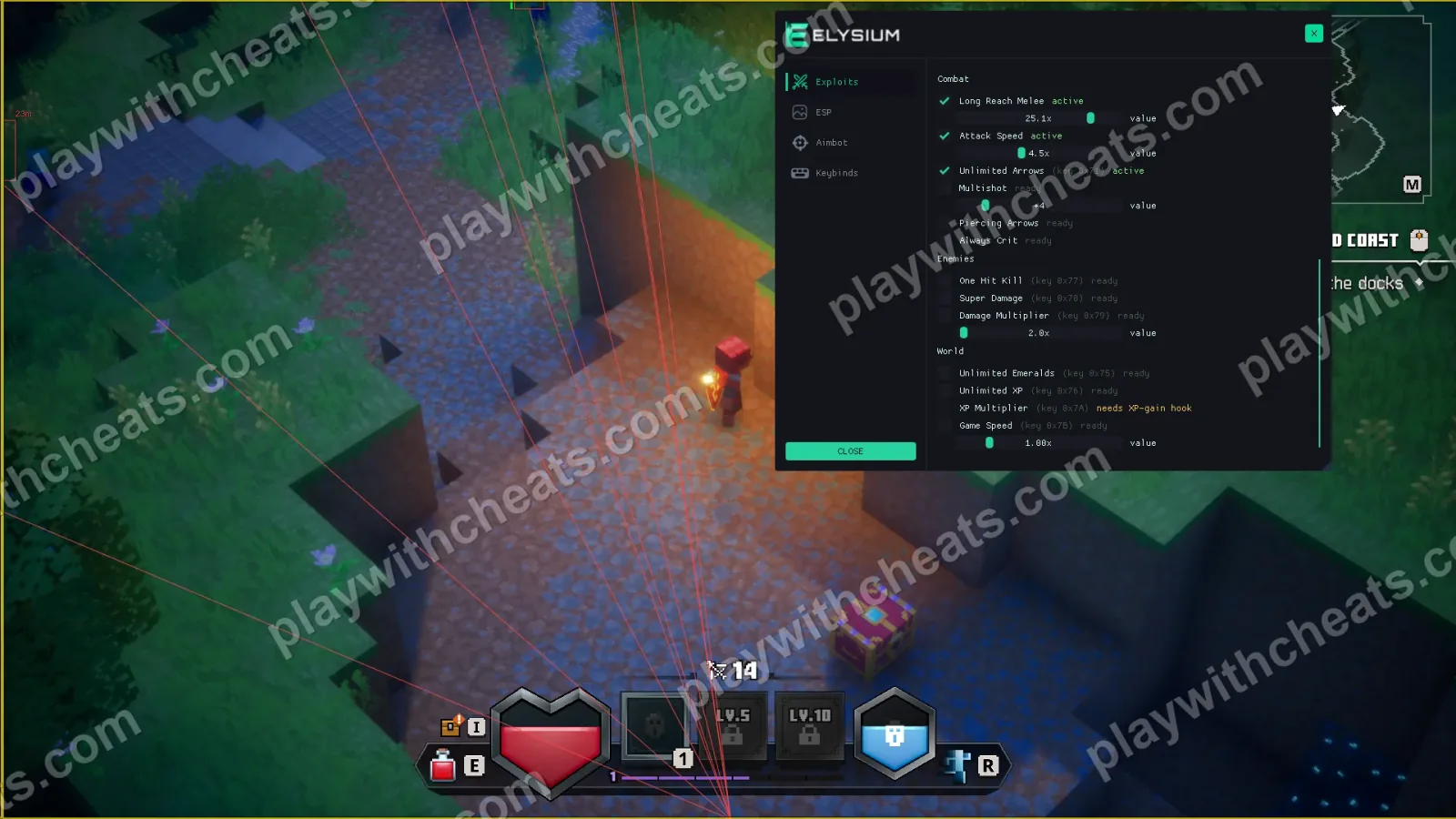 Minecraft Dungeons 2 cheat menu – combat, enemies and world