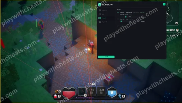Minecraft Dungeons 2 aimbot menu